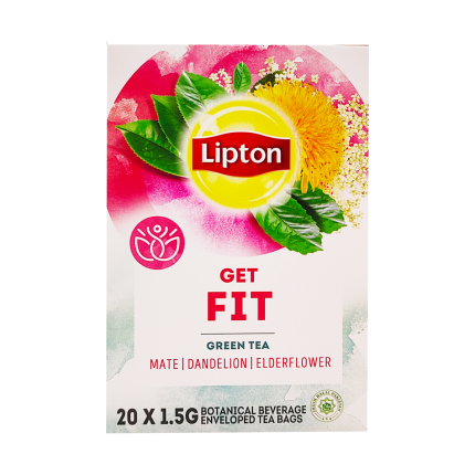 LIPTON Get Fit Green Tea Tea Bag 20x1.5g
