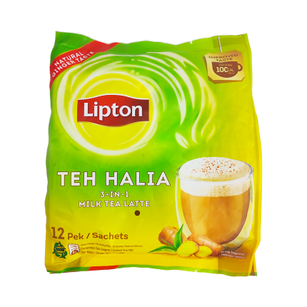 LIPTON Milk Tea Teh Tarik Halia 12s x 20g