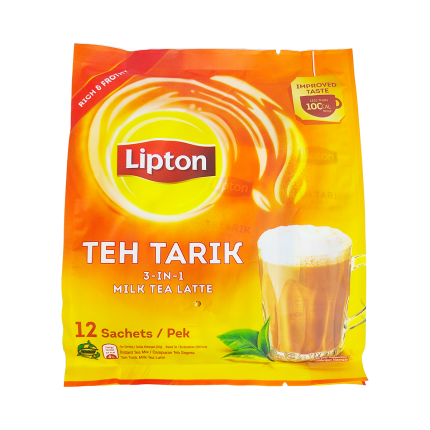 LIPTON Milk Tea Teh Tarik 12s x 20g