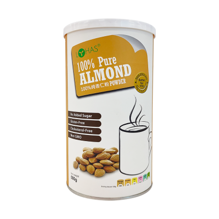 LOHAS Organic 100% Pure Almond Powder 500g