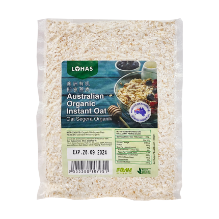 LOHAS Australia Organic Instant Oat 500g