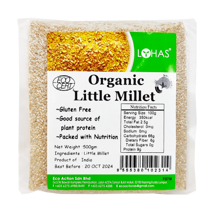 LOHAS Organic Little Millet 500g