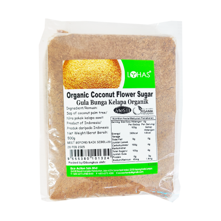 LOHAS Organic Coconut Flower Sugar 500g