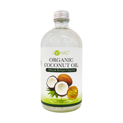 LOHAS Organic Extra Virgin Coconut Oil 480ml
