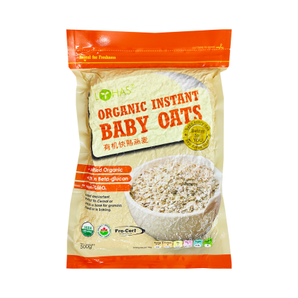 LOHAS Organic Instant Baby Oats 500g
