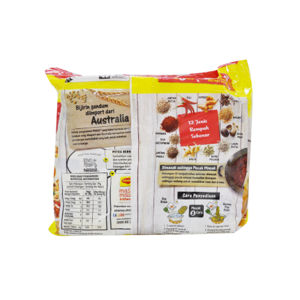 MAGGI Instant Noodles Curry Flavour 5x79g