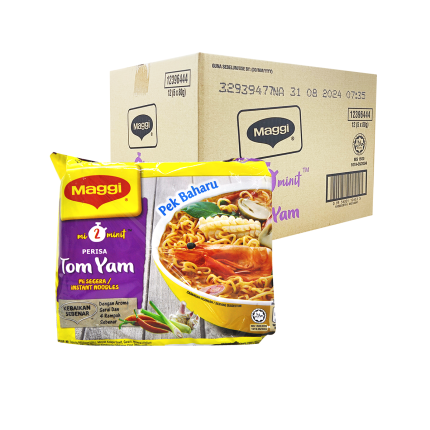 MAGGI Instant Noodles Tomyam Flavour 12 packs 5x80g (Carton)