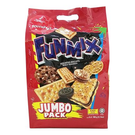 MUNCHY&#039;S Funmix Jumbo Pack Assorted Biscuits 900g