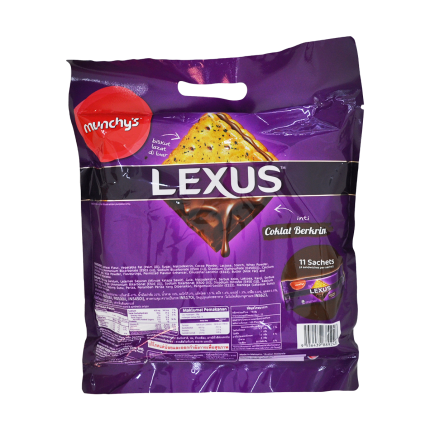 MUNCHY'S LEXUS Chocolate Cream Sandwich 11x38g