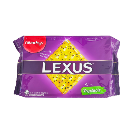 MUNCHY&#039;S LEXUS Vegetable Crackers 10x20g