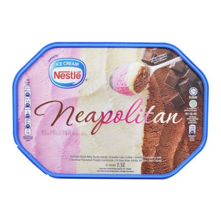 NESTLE Ice Cream Neapolitan 1.5L