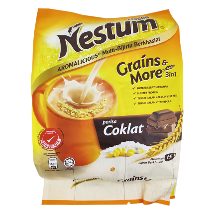 NESTUM 3in1 Chocolate Cereal Drink 15x28g