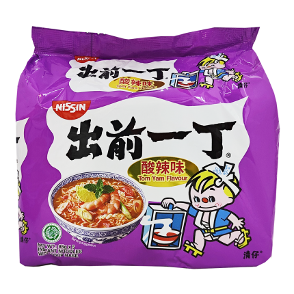 NISSIN Instant Noodles Tomyam Flavour 5x85g