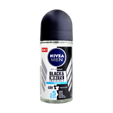 NIVEA Men Roll On Black &amp; White Invisible Fresh 50ml