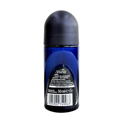 NIVEA Men Roll On Deep Black Charcoal 50ml