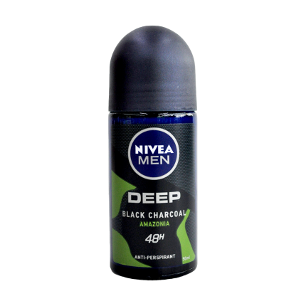 NIVEA Men Roll On Deep Black Charcoal 50ml