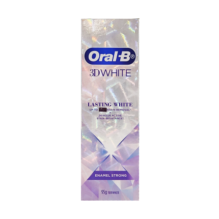 ORAL B 3D WHITE Lasting White Enamel Strong 95g