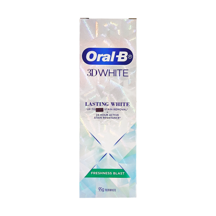 ORAL B 3D WHITE Lasting White Freshness Blast 95g