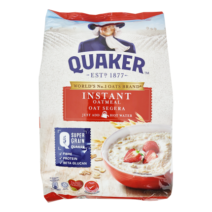 QUAKER Instant Oatmeal (Red) 1.2kg