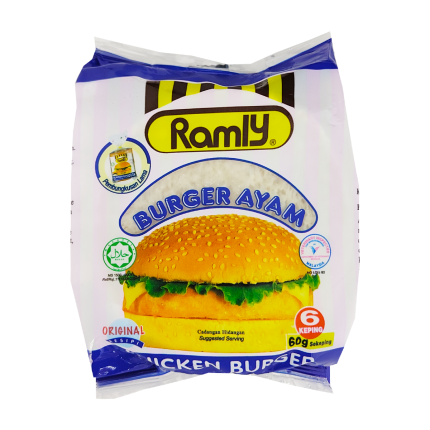 RAMLY Chicken Burger 6x60g