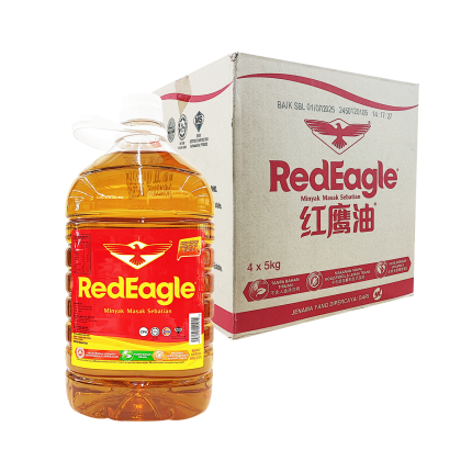 RED EAGLE Cooking Oil 4 x 5kg (Carton)