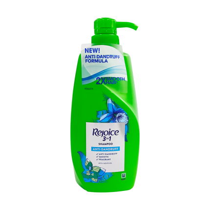 REJOICE 3in1 Hair Shampoo Anti Dandruff with Menthol 600ml