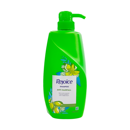 REJOICE Hair Shampoo Anti Hairfall with Olive Essence 600ml