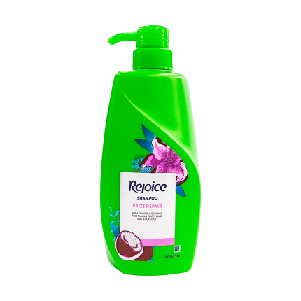 REJOICE Hair Shampoo Frizz Repair with Coconut Essence 600ml