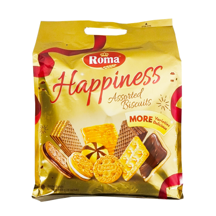 ROMA Happiness Assorted Biscuits 1kg (36 sachets)