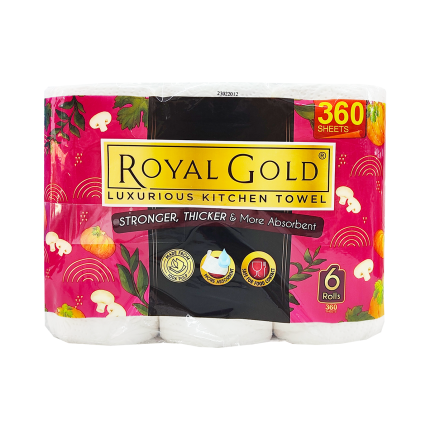 ROYAL GOLD LUXURIOUS Kitchen Towel 6R
