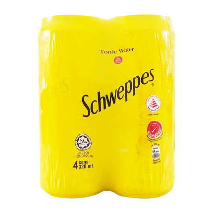 SCHWEPPES Tonic Water 4x320ml