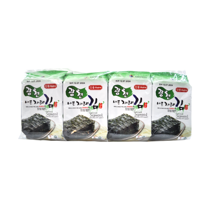 SING LONG Seasoned Seaweed Perilla Olive Oil 8x4g