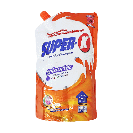 SUPER-K Laundry Detergent Colourtec 1.6kg