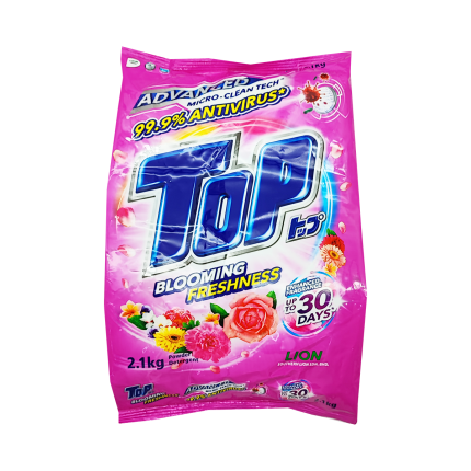 TOP Detergent Powder Blooming Freshness (Pink) 2.1kg