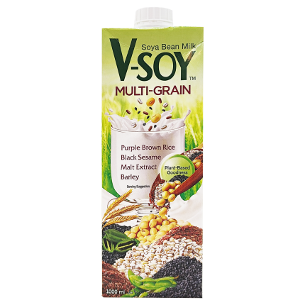 V-SOY Multi-Grain Soy Bean Milk 1L