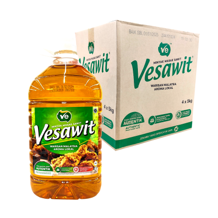 VESAWIT Cooking Oil 4 x 5kg (Carton)