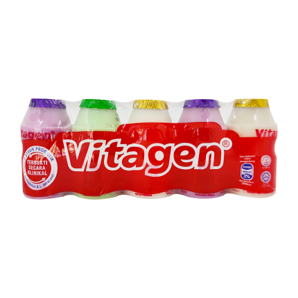 VITAGEN Cultured Milk Drink Assorted 5x125ml