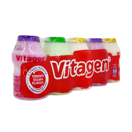 VITAGEN Cultured Milk Drink Assorted 5x125ml