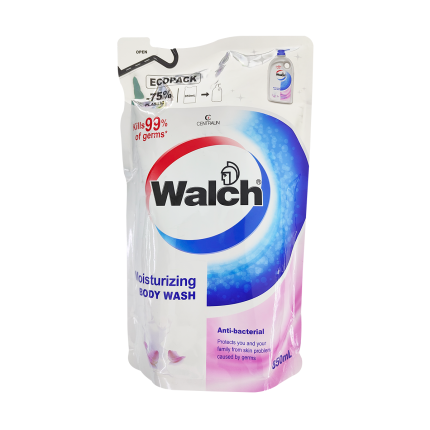 WALCH Anti Bacterial Body Wash Moisturizing Refill 850ml