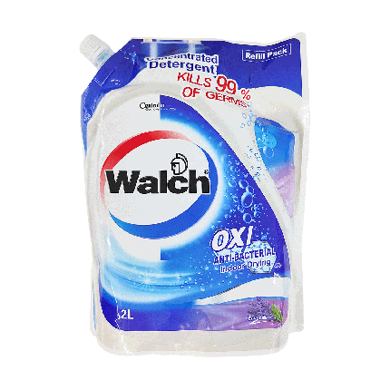 WALCH Liquid Detergent Anti Bacterial Lavender Refill 2L