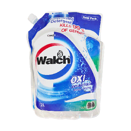 WALCH Liquid Detergent Anti Bacterial Pine Refill 2L