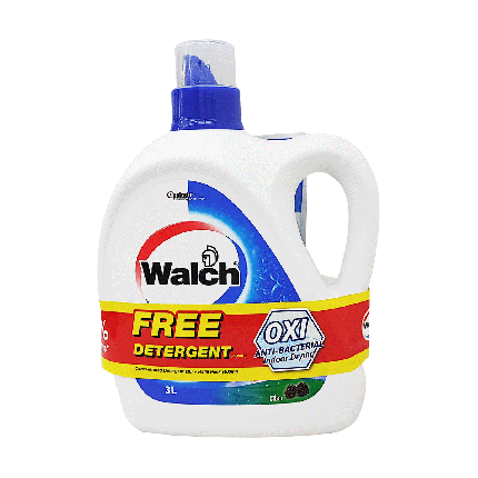 WALCH Liquid Detergent Anti Bacterial Indoor Drying (Pine) 3L
