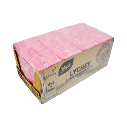 YEO&#039;S Lychee Flavour Drinks 24x250ml