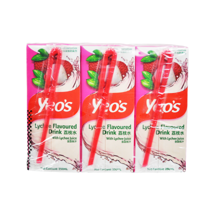 YEOS Lychee Drink 6x250ml