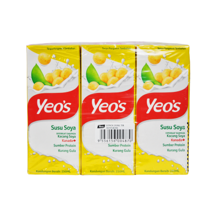 YEOS Soya Milk 6x250ml