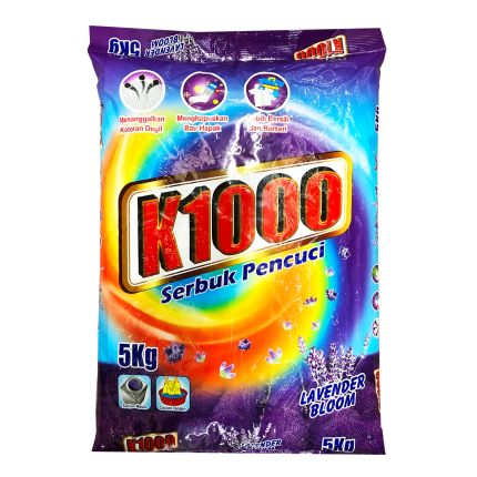 K1000 Detergent Powder Lavender Bloom 5kg