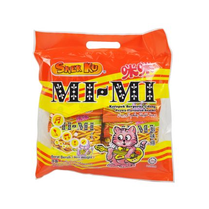 SNEK KU Mi-Mi Prawn Flavoured 8x22g