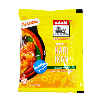 ADABI Serbuk Kari Ikan 24g