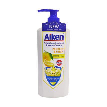 AIKEN Anti Bacteria Shower Cream Peppermint Revitalise 900g