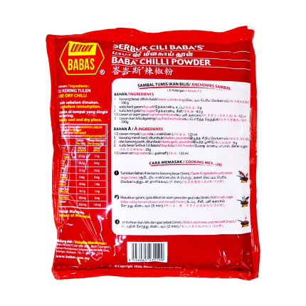 BABA'S Cili Seasonsing 250g